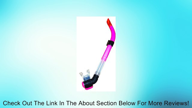 Tilos Pink Scuba Diving Snorkel with Purge Review