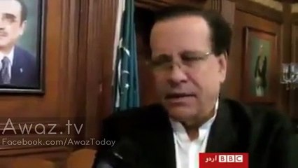 Governor Salman Taseer was Murdered Due to this 4 Minute Video, Must Watch