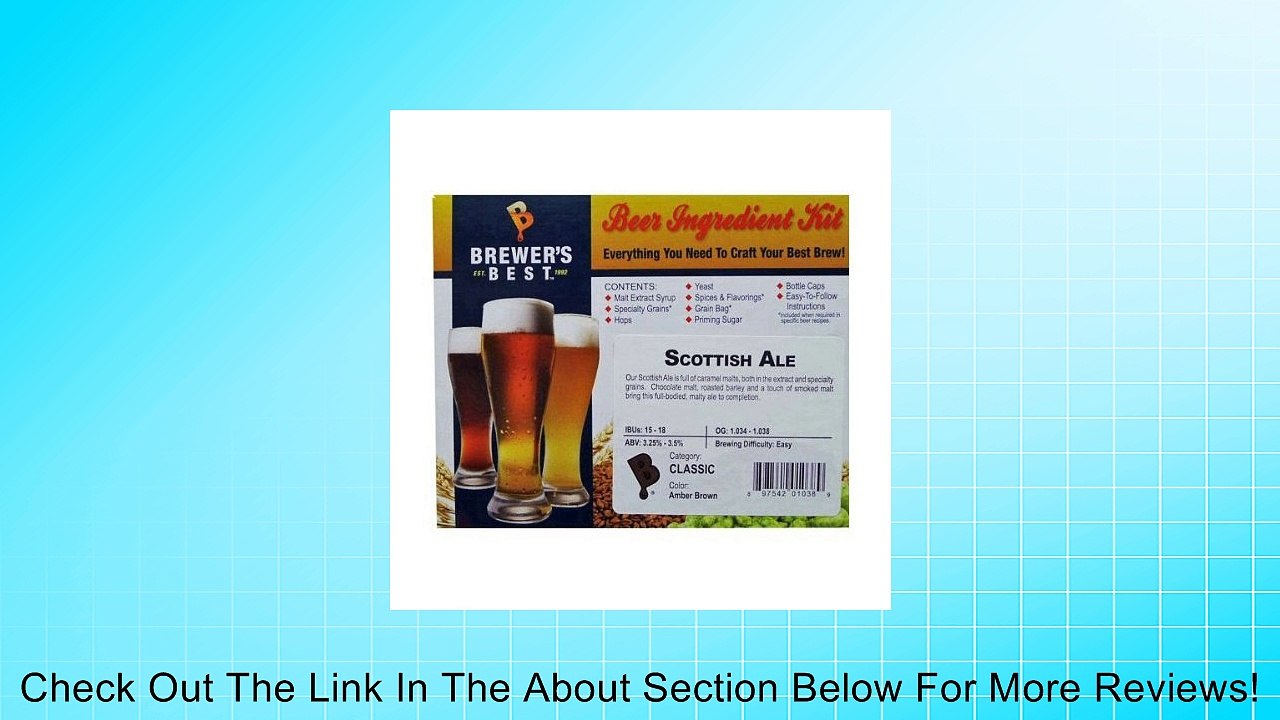 Brewer's Best Scottish Ale Kit Review