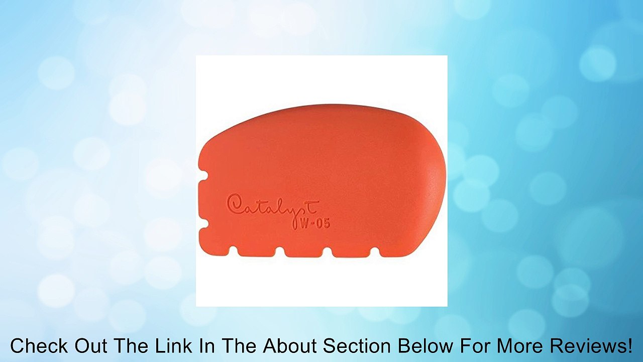Princeton Art & Brush W-05 Catalyst Silicone Wedge Tool, Orange Review