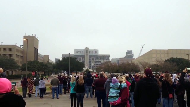 Kyle Field building Implosion is impressive!