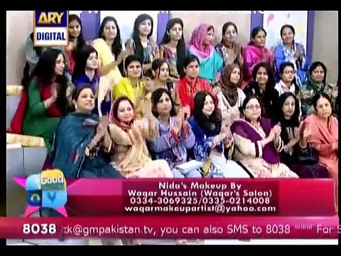 Nida Yasir Apne Morning Show Me Bina Makeup K Or 10 Saal Kam Umer Ho Kar Agayi