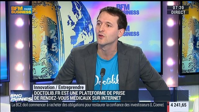 Doctolib veut devenir le leader de la prise de rendez-vous médicaux en ligne en France: Stanislas Niox-Chateau - 22/12