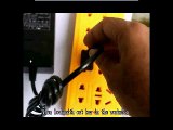 A7 key Cutting Machine 12V 5A power adapter using method