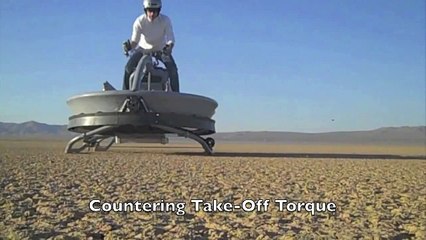 Uçan Motosiklet- Aerofex Hoverbike!