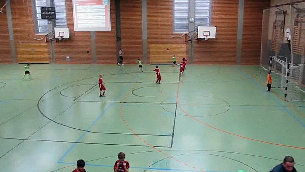 2014 -- Die U9 beim Hallenturnier Teil 2