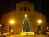Adria di Natale 2014 l'albero di Natale davanti alla Cattedrale