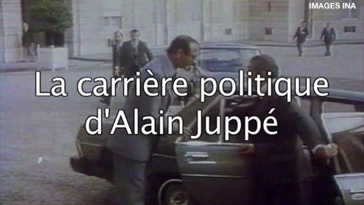 En images : la carrière politique d'Alain Juppé