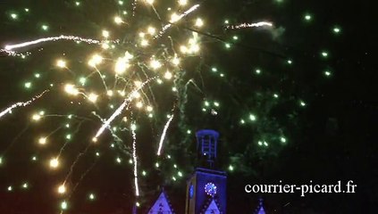 Feu d'artifice à Saint-Quentin