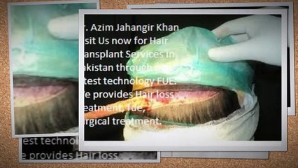 Hair Transplant Services in Pakistan