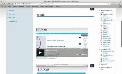 Renseigner son profil