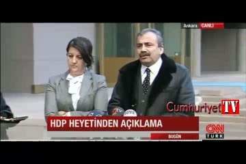 Akdoğan ile görüşen HDP heyetinden açıklama