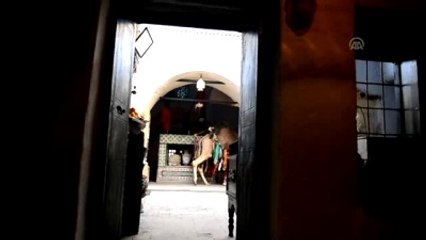 Deve ile Su Çıkarılan Tarihi Kuyuya Yoğun İlgi