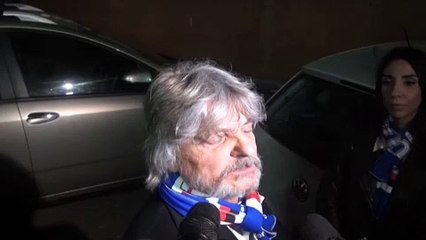 VIDEO Sampdoria: Ferrero fa gli auguri di Natale a Crozza