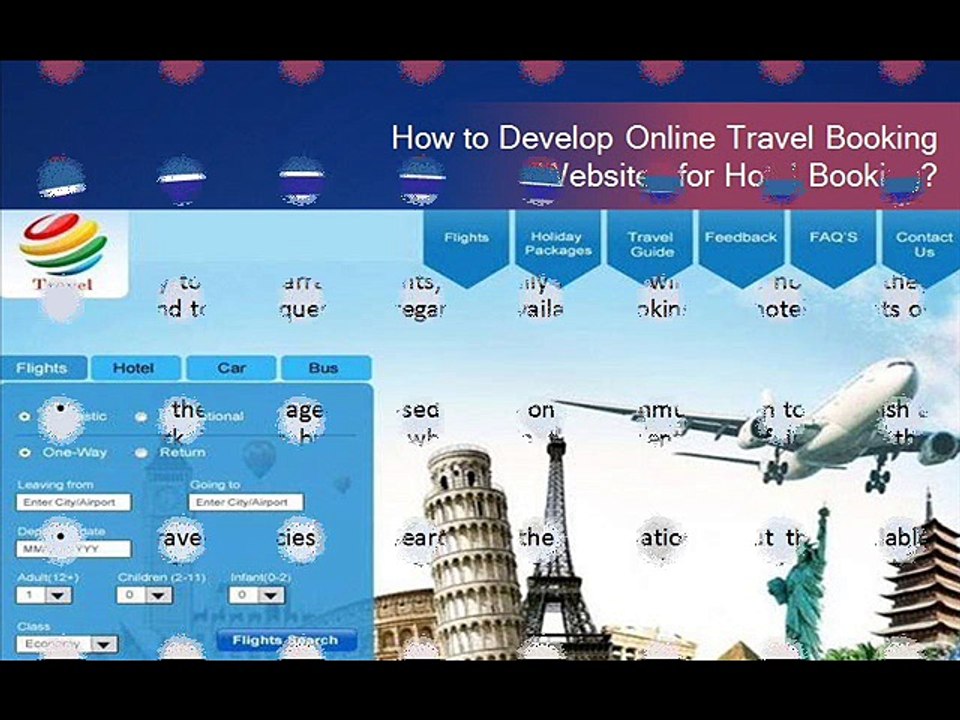 How to Develop Online Travel Booking Websites for Hotel Booking?