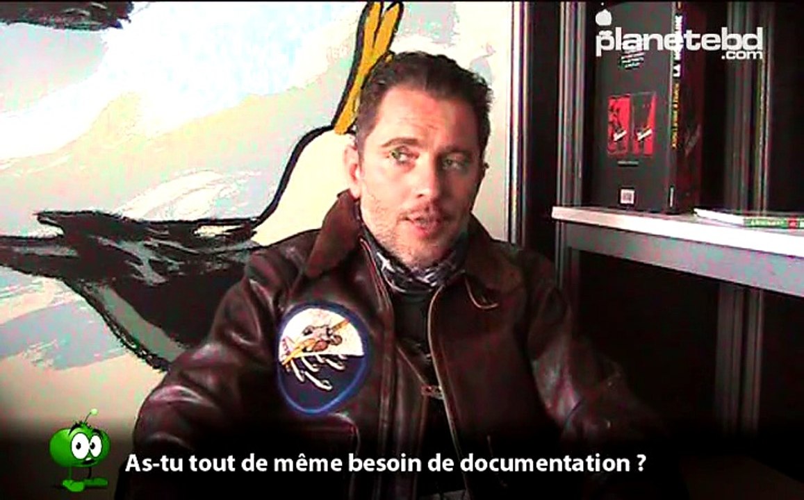 Romain Hugault en interview pour planetebd.com