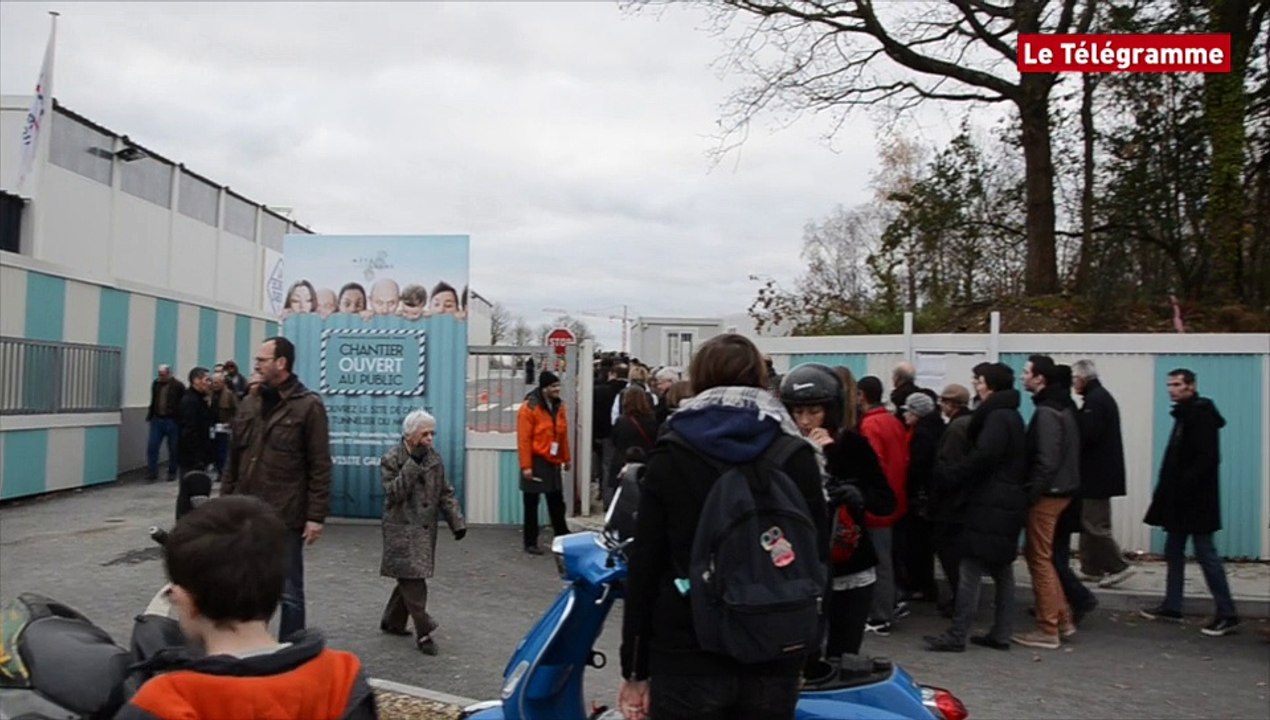Rennes. 10.000 personnes visitent le chantier du métro