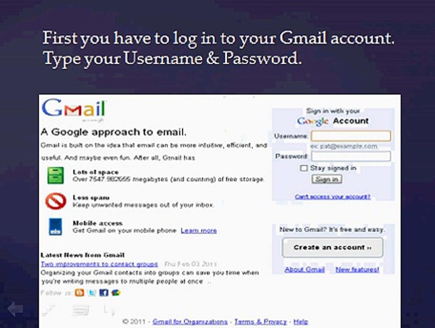 How to Change Gmail Password ?