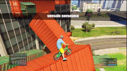 100.000% IMPOSIBLE!! DEMASIADO DIFICIL!! - Gameplay GTA 5 Online Funny Moments - DaniRep