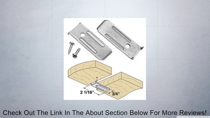 Platte River 941392, Hardware, Table, Table Leaf Hardware, 14 Gauge Leaf Leveler, Package Of 10 Review