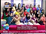Nida Yasir Without Makeup Video in a Morning Show - DramasOnline