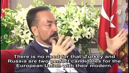 Adnan Oktar's live conversation with Russian Live News television on A9 TV (29 November 2014)