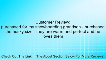 Youth Keystone Pant by Obermeyer in Black Review