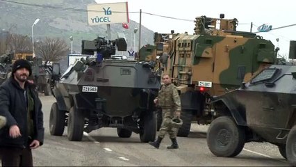 Güvenlik güçlerine silahlı saldırı: 1 asker yaralı
