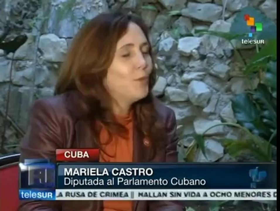 Mariela Castro: El discurso de Obama es el del Imperio, Cuba seguirá siendo socialista