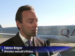 Journée historique pour Airbus qui livre son dernier né, l'A350