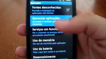 Como mover os aplicativos para o cartao SD no Android