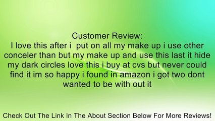 NUANCE - SALMA HAYEK - ANTI-AGING - TINTED EYE BRIGHTENER - .11 OZ Review