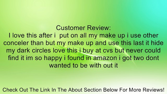 NUANCE - SALMA HAYEK - ANTI-AGING - TINTED EYE BRIGHTENER - .11 OZ Review