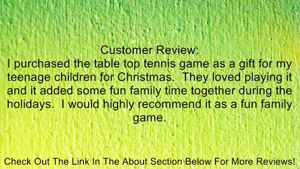 ESPN Tennis Tabletop Review
