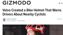 Volvo Creates Smart Bicycle Helmet To Warn Of Potential Dangers