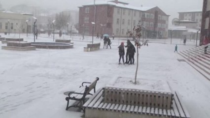 Kar Yağışı - Bayburt /