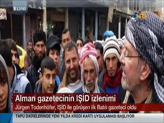 Alman Gazetecinin IŞİD izlenimi sanılandan çok daha güçlü