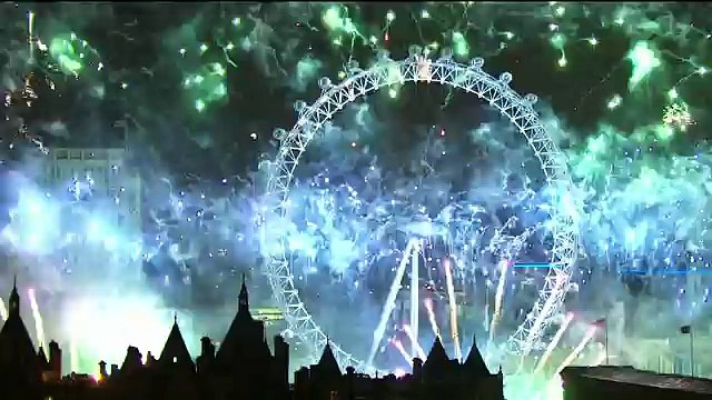 London Fireworks 2014 - New Year's Eve Fireworks - BBC One