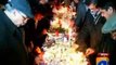 Candlelite vigil for the victims of Peshawar tragedy at Trafalgar Square London organized by MQM UK