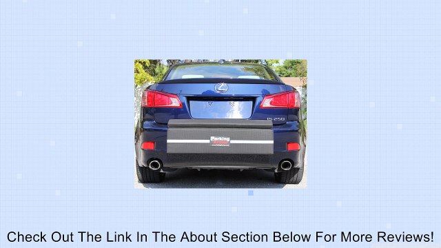 PARKING ARMOR 3.6 - (36 Wide x 12 Tall) Indoor/ Outdoor Ultimate Rear Bumper Protector, Steel Reinforced Straps, Widest Bumper Protection, Thickest Bumper Guard, STEEL REINFORCED STRAPS PREVENT THEFT ! Review