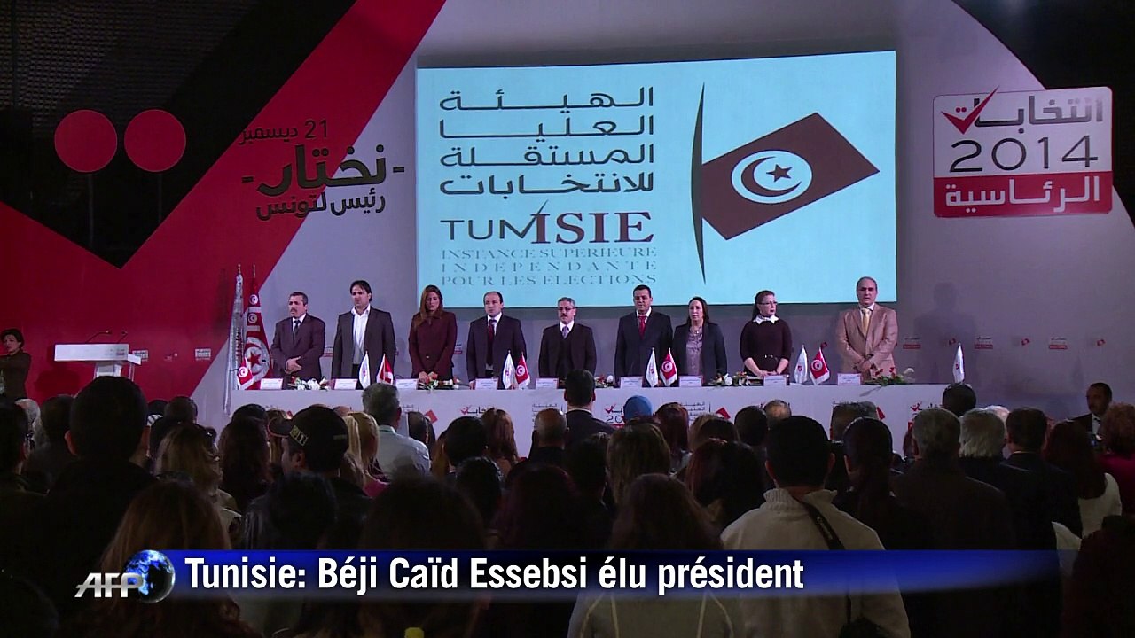 Tunisie: Béji Caïd Essebsi annoncé vainqueur