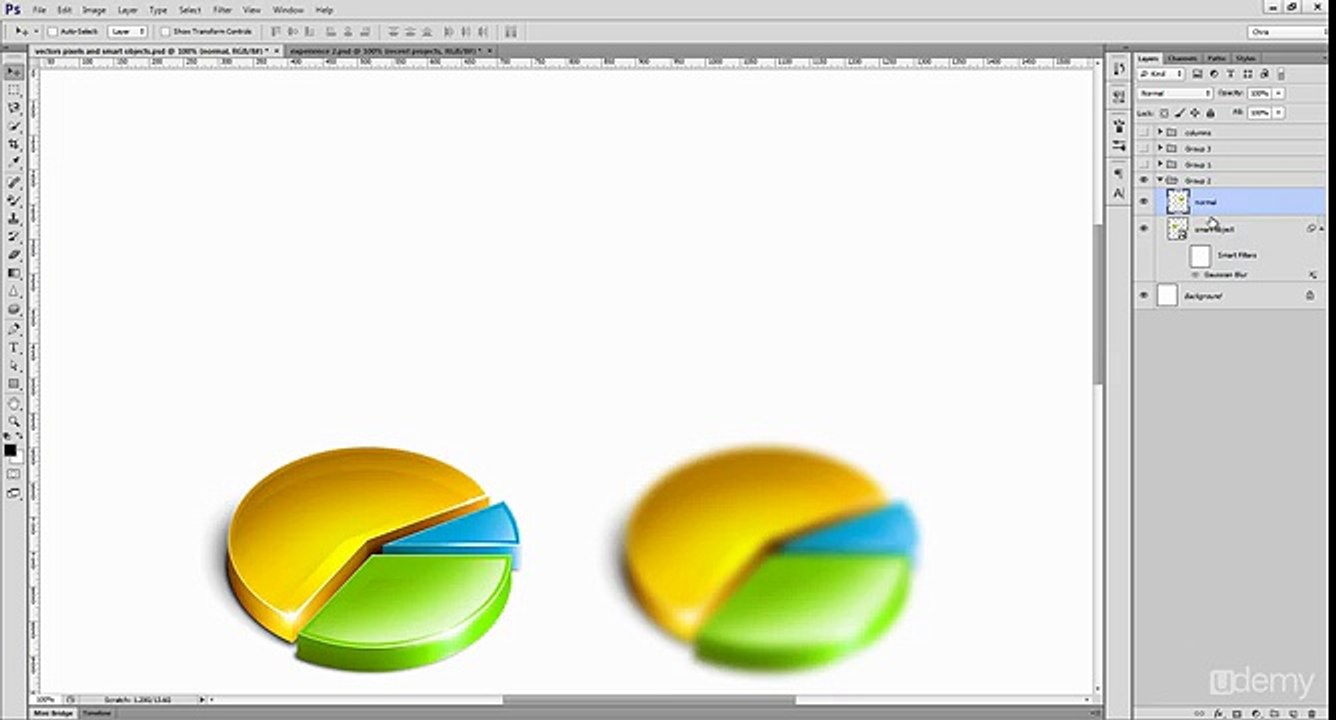 18 Vectors vs Pixels and Smart Objects