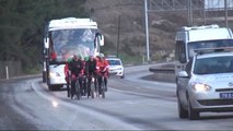 Sarıkamış Şehitlerini Anma Bisiklet Turu'na Katılan Sporcular, Karabük'e Ulaştı