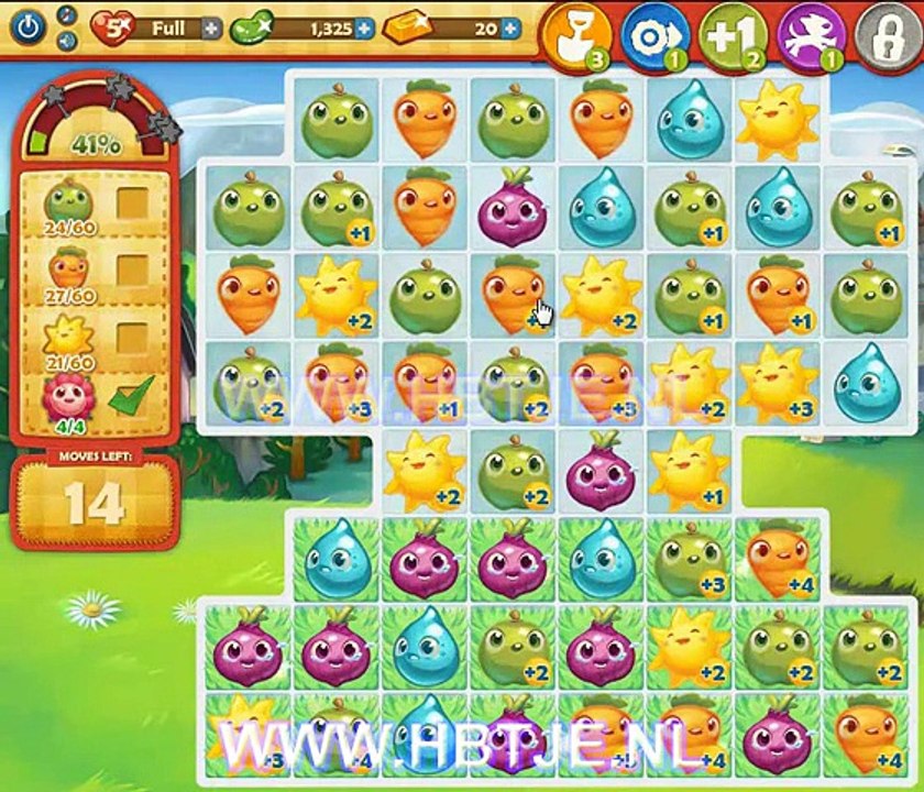 Farm Heroes Saga level 43
