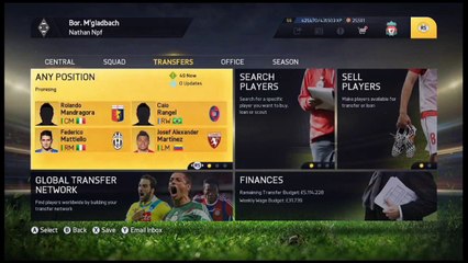 FIFA 15 Borussia Mönchengladbach Career Mode - 4 Signings - #1