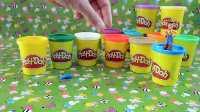 Peppa pig play doh plastilina huevos sorpresa barbie cars Toy Story juguetes de kinder sorpresa