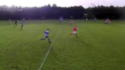 Que golaço, amigo! O cara acertou o ângulo!