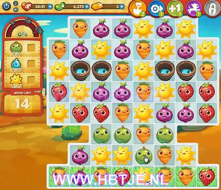 Farm Heroes Saga level 99