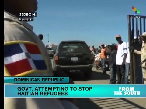 Dominican Republic tries to stop influx of Haitian refugees