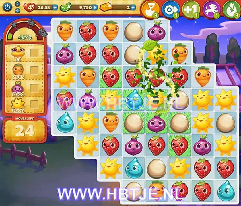 Farm Heroes Saga level 127